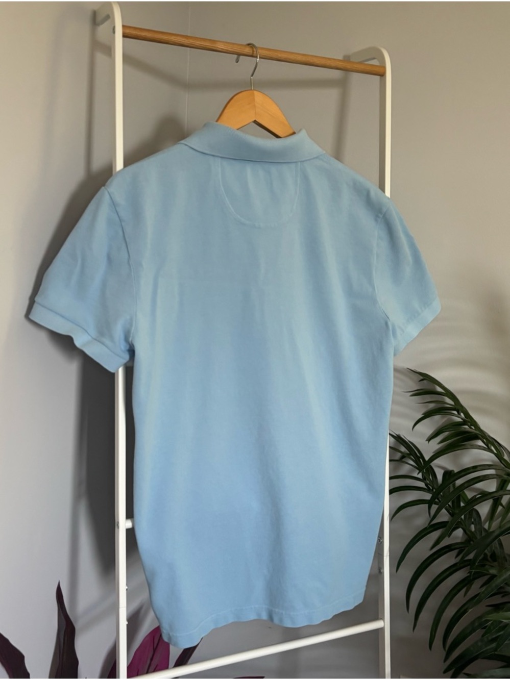 Lacoste Light Blue Men’s Polo Shirt - Picture 8 of 15